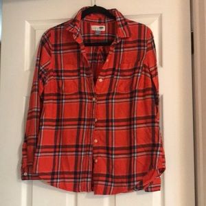 Women’s flannel top